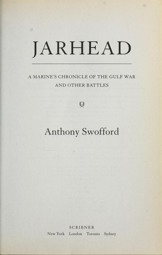 Anthony Swofford: Jarhead (Paperback, 2003, Scribner)