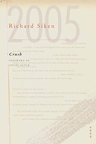 Louise Glück, Richard Siken: Crush (Paperback, 2019, Yale University Press)