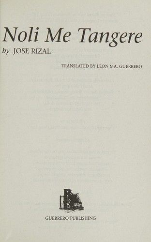 José Rizal: Noli / Fili Combined (New Edition) (Paperback, 1998, Anvil Publishing)